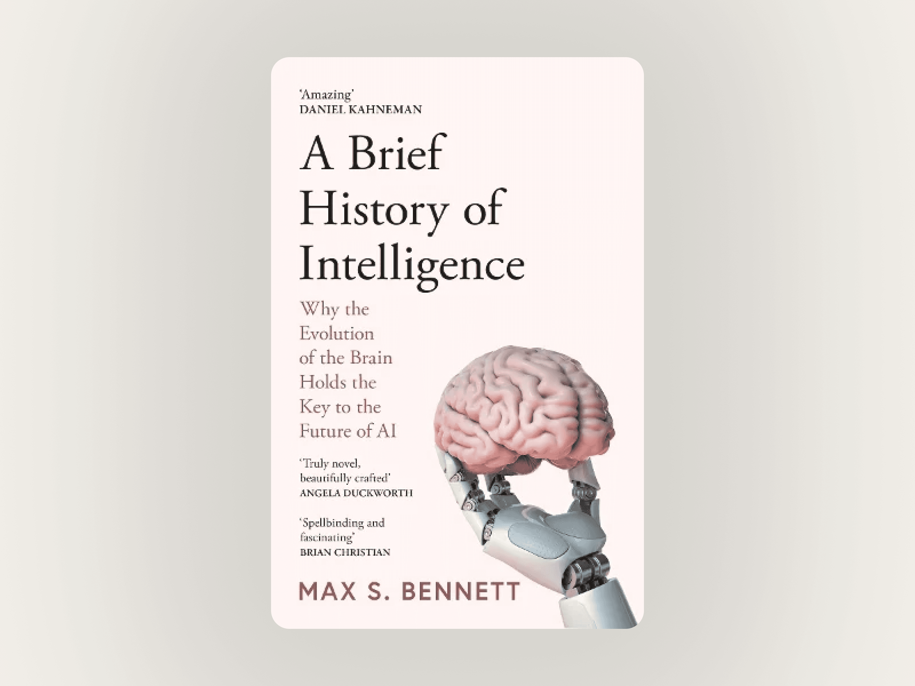 A Brief History of Intelligence